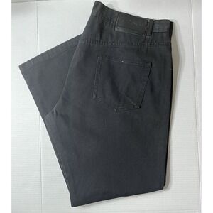 Orisue Jeans Men's 42x29.5 Black Classic‎ Fit Buttonfly Vintage Y2K